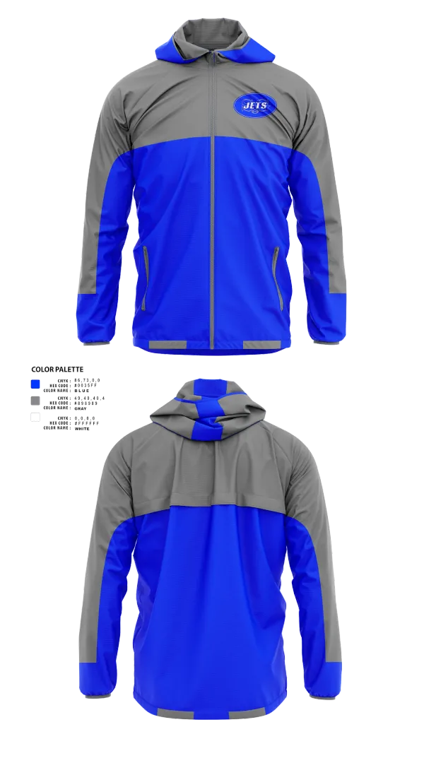 Windbreaker, Spring Grove Jets Football, , Teamtime, Team time, sublimation, custom sports apparel, team uniforms, spirit wear, spiritwear, sports uniforms, custom shirts, team store, custom team store, fundraiser sports, apparel fundraiser