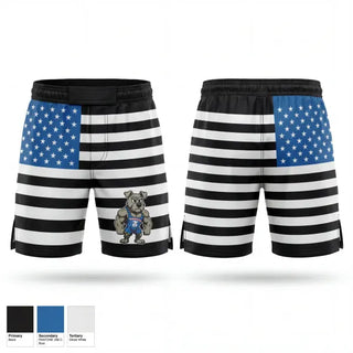 Fight Shorts, THE DOG POUND, Wrestling, Teamtime, Team time, sublimation, custom sports apparel, team uniforms, spirit wear, spiritwear, sports uniforms, custom shirts, team store, custom team store, fundraiser sports, apparel fundraiser