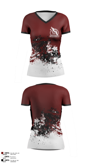 Womens Short Sleeve Vneck Shirt, AYSO 665, Spirit Store, Teamtime, Team time, sublimation, custom sports apparel, team uniforms, spirit wear, spiritwear, sports uniforms, custom shirts, team store, custom team store, fundraiser sports, apparel fundraiser