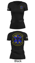 Civil Air Patrol Minnesota Wing Health Service 76521754 Women's Short Sleeve V-neck Shirt - 24