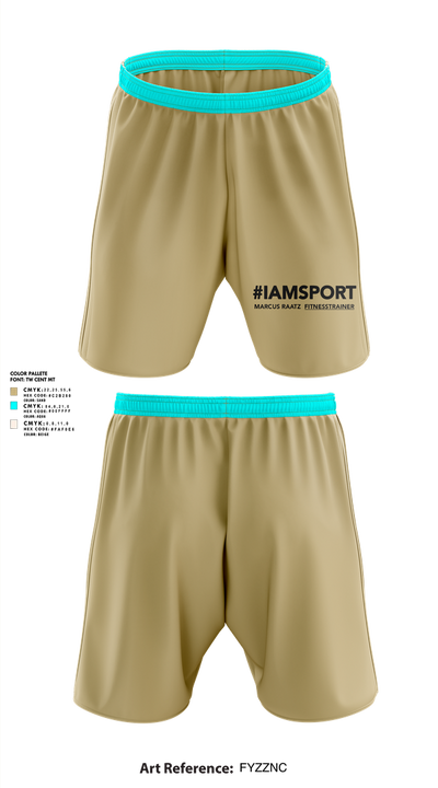 #Iamsport 6647731 Athletic Shorts With Pockets - 1