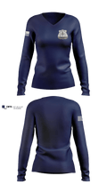 District of Columbia, Housing Authority Police Department 46383528 Women's Long Sleeve V-neck Shirt - 100