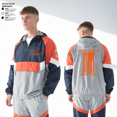 Windbreaker, Spartans, Army, Teamtime, Team time, sublimation, custom sports apparel, team uniforms, spirit wear, spiritwear, sports uniforms, custom shirts, team store, custom team store, fundraiser sports, apparel fundraiser