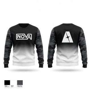Crew Neck Sweatshirt, Nova Strategic Group, Police, Teamtime, Team time, sublimation, custom sports apparel, team uniforms, spirit wear, spiritwear, sports uniforms, custom shirts, team store, custom team store, fundraiser sports, apparel fundraiser