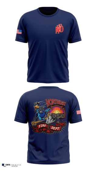 Short Sleeve Performance Shirt, Northeast Fire Department, Fire Department, Teamtime, Team time, sublimation, custom sports apparel, team uniforms, spirit wear, spiritwear, sports uniforms, custom shirts, team store, custom team store, fundraiser sports, apparel fundraiser