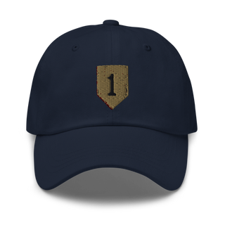 1st infantry division 88621490 Classic Dad Hat | Yupoong 6245CM