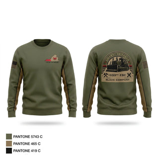 Crew Neck Sweatshirt, 1033rd Engineer Support Company, National Guard, Teamtime, Team time, sublimation, custom sports apparel, team uniforms, spirit wear, spiritwear, sports uniforms, custom shirts, team store, custom team store, fundraiser sports, apparel fundraiser
