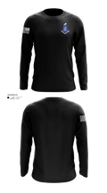 Pershing Rifles 59546775 Long Sleeve Performance Shirt 1