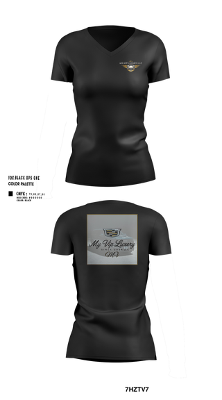 Womens Short Sleeve Vneck Shirt, MY VIP LUXURY LLC, , Teamtime, Team time, sublimation, custom sports apparel, team uniforms, spirit wear, spiritwear, sports uniforms, custom shirts, team store, custom team store, fundraiser sports, apparel fundraiser