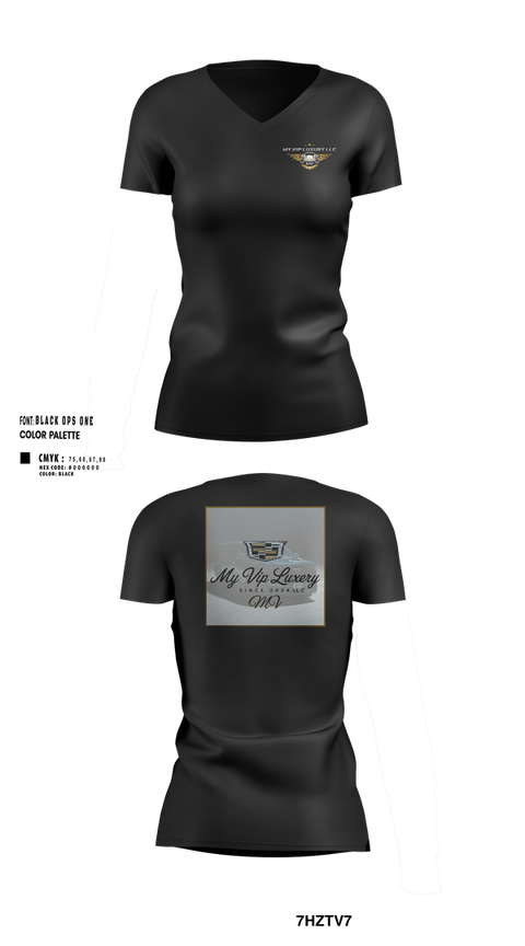 Womens Short Sleeve Vneck Shirt, MY VIP LUXURY LLC, , Teamtime, Team time, sublimation, custom sports apparel, team uniforms, spirit wear, spiritwear, sports uniforms, custom shirts, team store, custom team store, fundraiser sports, apparel fundraiser
