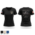 ATP-7 Women's Short Sleeve V-neck Shirt - 1