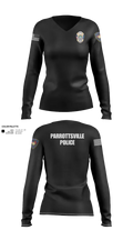 Parrottsville police 36628985 Women's Long Sleeve V-neck Shirt - 21