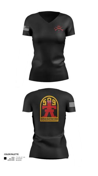 Womens Short Sleeve Vneck Shirt, Able Company, 3-509 IN (ABN), , Teamtime, Team time, sublimation, custom sports apparel, team uniforms, spirit wear, spiritwear, sports uniforms, custom shirts, team store, custom team store, fundraiser sports, apparel fundraiser