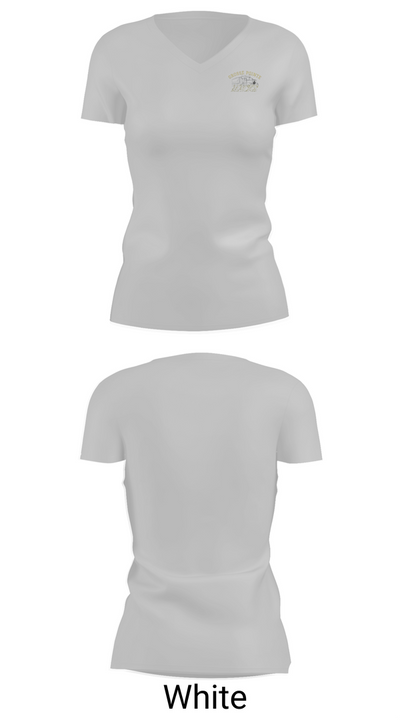 Grosse Pointe Macks 8247771 Women's Short Sleeve V-neck Shirt - 19