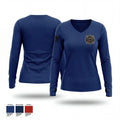 East Tawakoni Fire Rescue 38734137 Women's Long Sleeve V-neck Shirt - 1