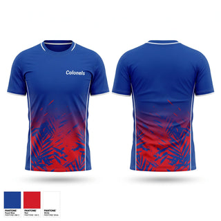 Short Sleeve Performance Shirt, Colonels, Men's Basketball, Teamtime, Team time, sublimation, custom sports apparel, team uniforms, spirit wear, spiritwear, sports uniforms, custom shirts, team store, custom team store, fundraiser sports, apparel fundraiser