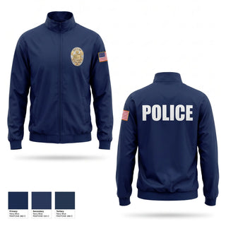 Windbreaker, Pottsville police department, Police, Teamtime, Team time, sublimation, custom sports apparel, team uniforms, spirit wear, spiritwear, sports uniforms, custom shirts, team store, custom team store, fundraiser sports, apparel fundraiser