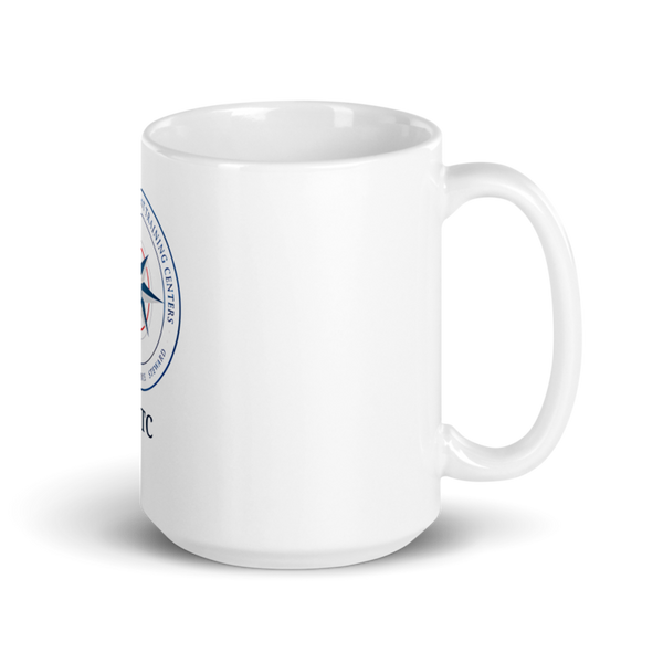 U.S. Federal Law Enforcement Training Center Law Enforcement Control Tactics Instructor Training Program LECTITP 3663702 White Glossy Mug - Large