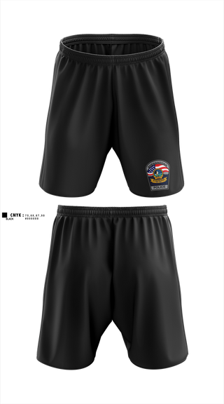 Athletic Shorts With Pockets, Shenandoah Police Department, Police, Teamtime, Team time, sublimation, custom sports apparel, team uniforms, spirit wear, spiritwear, sports uniforms, custom shirts, team store, custom team store, fundraiser sports, apparel fundraiser