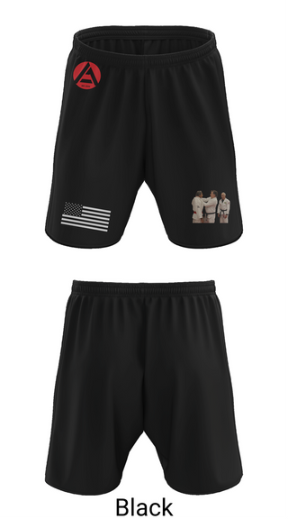 Athletic Shorts With Pockets, Gracie JiuJitsu Athens, , Teamtime, Team time, sublimation, custom sports apparel, team uniforms, spirit wear, spiritwear, sports uniforms, custom shirts, team store, custom team store, fundraiser sports, apparel fundraiser