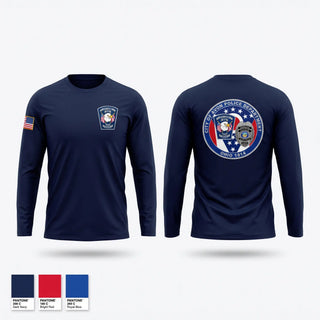 Long Sleeve Performance Shirt, Avon Police, Police, Teamtime, Team time, sublimation, custom sports apparel, team uniforms, spirit wear, spiritwear, sports uniforms, custom shirts, team store, custom team store, fundraiser sports, apparel fundraiser