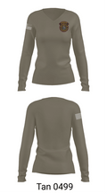 Franklin County Jail 62069119 Women's Long Sleeve V-neck Shirt - 11