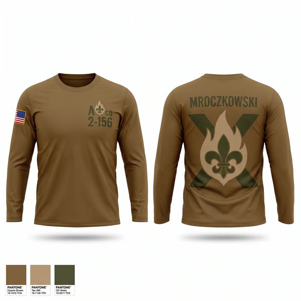 Long Sleeve Performance Shirt, A co 2-156, National Guard, Teamtime, Team time, sublimation, custom sports apparel, team uniforms, spirit wear, spiritwear, sports uniforms, custom shirts, team store, custom team store, fundraiser sports, apparel fundraiser