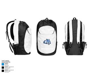 Gear Bag, Indian River Wolves, Wrestling, Teamtime, Team time, sublimation, custom sports apparel, team uniforms, spirit wear, spiritwear, sports uniforms, custom shirts, team store, custom team store, fundraiser sports, apparel fundraiser