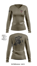 Disturbance Control Team 73726417 Women's Long Sleeve V-neck Shirt - 15