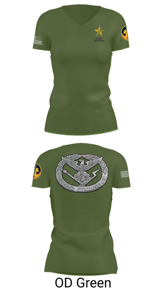 Womens Short Sleeve Vneck Shirt, ARCC, Army, Teamtime, Team time, sublimation, custom sports apparel, team uniforms, spirit wear, spiritwear, sports uniforms, custom shirts, team store, custom team store, fundraiser sports, apparel fundraiser