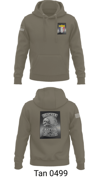 Hoodie, 307th SMC, National Guard, Teamtime, Team time, sublimation, custom sports apparel, team uniforms, spirit wear, spiritwear, sports uniforms, custom shirts, team store, custom team store, fundraiser sports, apparel fundraiser