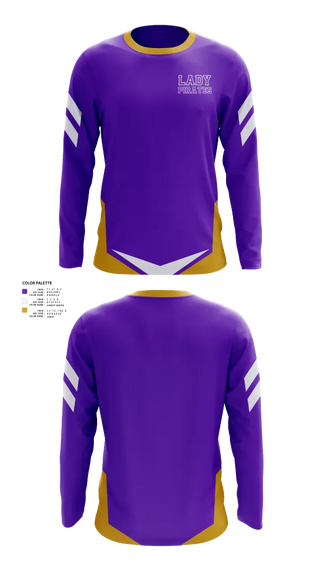 Long Sleeve Performance Shirt, Lady Pirates, Softball, Teamtime, Team time, sublimation, custom sports apparel, team uniforms, spirit wear, spiritwear, sports uniforms, custom shirts, team store, custom team store, fundraiser sports, apparel fundraiser