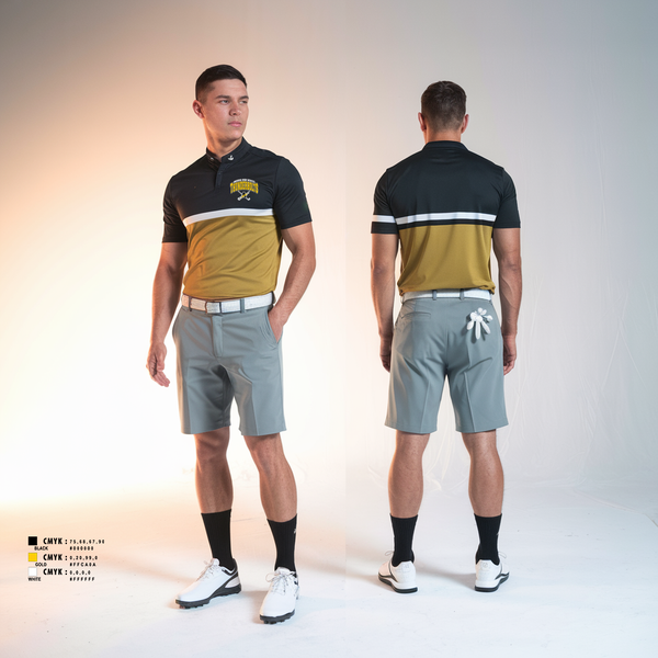 Short Sleeve Performance Polo, Andrew Thunderbolts Golf, Golf, Teamtime, Team time, sublimation, custom sports apparel, team uniforms, spirit wear, spiritwear, sports uniforms, custom shirts, team store, custom team store, fundraiser sports, apparel fundraiser