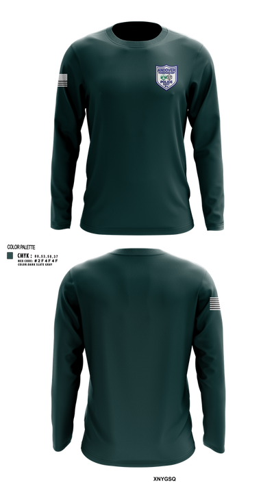 Andover Township Police Department 13076231 Long Sleeve Performance Shirt 103