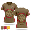 Montgomery County Police Department - Firearms Training Unit Women's Short Sleeve V-neck Shirt - 1