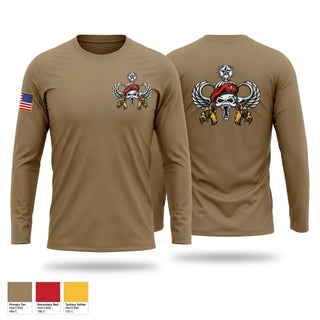 Long Sleeve Performance Shirt, 3RD PLT, Army, Teamtime, Team time, sublimation, custom sports apparel, team uniforms, spirit wear, spiritwear, sports uniforms, custom shirts, team store, custom team store, fundraiser sports, apparel fundraiser