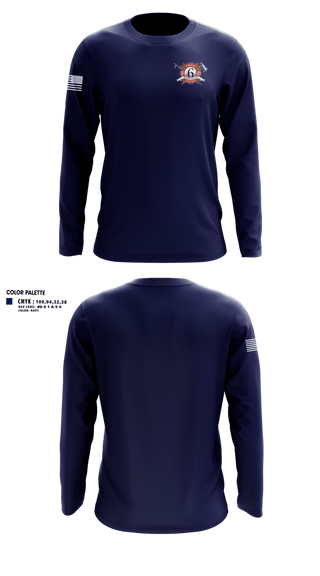 Long Sleeve Performance Shirt, Firehouse 6, Fire Department, Teamtime, Team time, sublimation, custom sports apparel, team uniforms, spirit wear, spiritwear, sports uniforms, custom shirts, team store, custom team store, fundraiser sports, apparel fundraiser