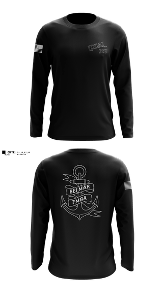 Long Sleeve Performance Shirt, Belmar Ems 378, EMS/EMT, Teamtime, Team time, sublimation, custom sports apparel, team uniforms, spirit wear, spiritwear, sports uniforms, custom shirts, team store, custom team store, fundraiser sports, apparel fundraiser