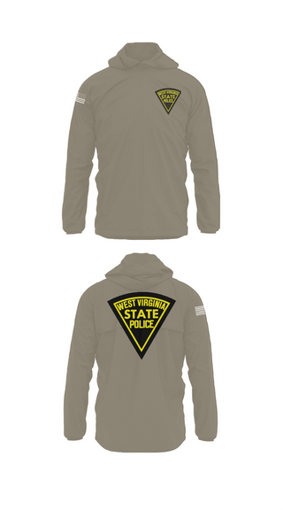 Windbreaker, WVSP, Police, Teamtime, Team time, sublimation, custom sports apparel, team uniforms, spirit wear, spiritwear, sports uniforms, custom shirts, team store, custom team store, fundraiser sports, apparel fundraiser