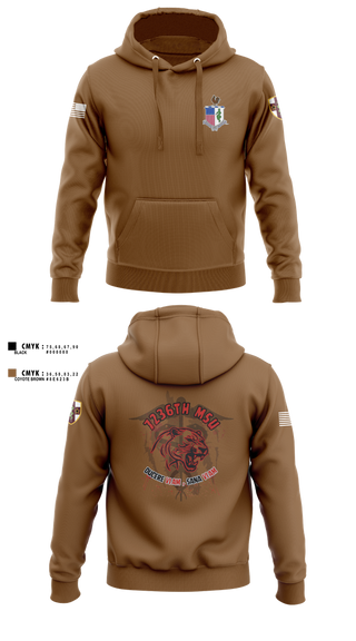 Hoodie, 7236 Medical Support Unit, Army, Teamtime, Team time, sublimation, custom sports apparel, team uniforms, spirit wear, spiritwear, sports uniforms, custom shirts, team store, custom team store, fundraiser sports, apparel fundraiser