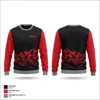 Crew Neck Sweatshirt, Wolfpack, Softball, Teamtime, Team time, sublimation, custom sports apparel, team uniforms, spirit wear, spiritwear, sports uniforms, custom shirts, team store, custom team store, fundraiser sports, apparel fundraiser