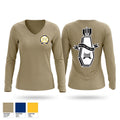 2-7 IN FIST 7979335 Women's Long Sleeve V-neck Shirt - 4