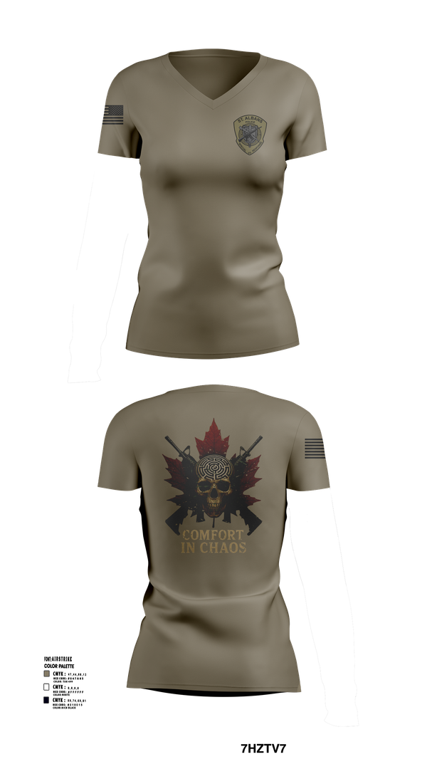 Womens Short Sleeve Vneck Shirt, St Albans Police Special Response Team, , Teamtime, Team time, sublimation, custom sports apparel, team uniforms, spirit wear, spiritwear, sports uniforms, custom shirts, team store, custom team store, fundraiser sports, apparel fundraiser