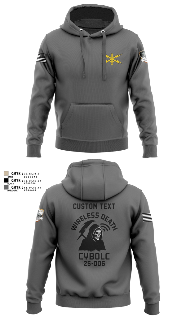 Hoodie, Bravo Company, 401st Cyber Battalion, Army, Teamtime, Team time, sublimation, custom sports apparel, team uniforms, spirit wear, spiritwear, sports uniforms, custom shirts, team store, custom team store, fundraiser sports, apparel fundraiser