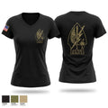 JCSO SWAT1 Women's Short Sleeve V-neck Shirt - 1