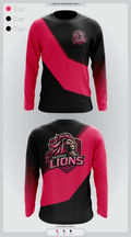 Fairfax Lions 7136956 Long Sleeve Performance Shirt 2