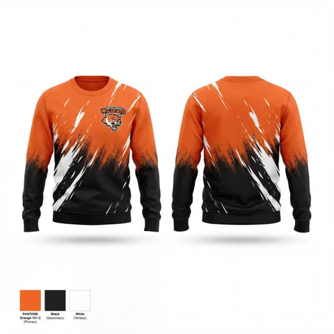 Crew Neck Sweatshirt, North Union, Men's Basketball, Teamtime, Team time, sublimation, custom sports apparel, team uniforms, spirit wear, spiritwear, sports uniforms, custom shirts, team store, custom team store, fundraiser sports, apparel fundraiser