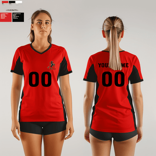 Short Sleeve Performance Shirt, Assumption High School Volleyball, Women's Volleyball, Teamtime, Team time, sublimation, custom sports apparel, team uniforms, spirit wear, spiritwear, sports uniforms, custom shirts, team store, custom team store, fundraiser sports, apparel fundraiser