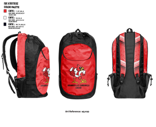 Gear Bag, Adamsville Cardinals Cheer, Cheer, Teamtime, Team time, sublimation, custom sports apparel, team uniforms, spirit wear, spiritwear, sports uniforms, custom shirts, team store, custom team store, fundraiser sports, apparel fundraiser