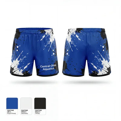 Central Ohio Aquatics 39134083 Athletic Shorts With Pockets - 1